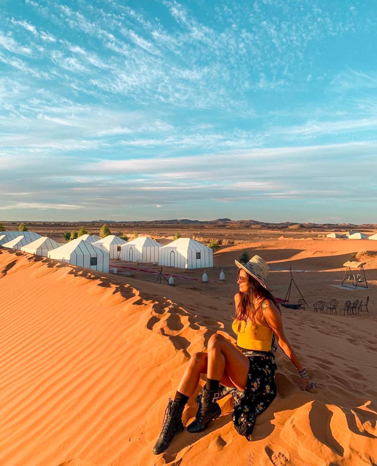 Willa Sahara Vibes Luxury Camp Merzouga Zewnętrze zdjęcie